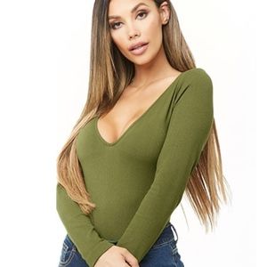 Seamless Ribbed BODYSUIT!